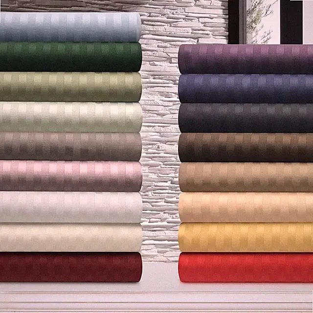 1000-1200 TC EGYPTIAN COTTON 3 PCs DUVET SET STRIPE COLORS US SIZES