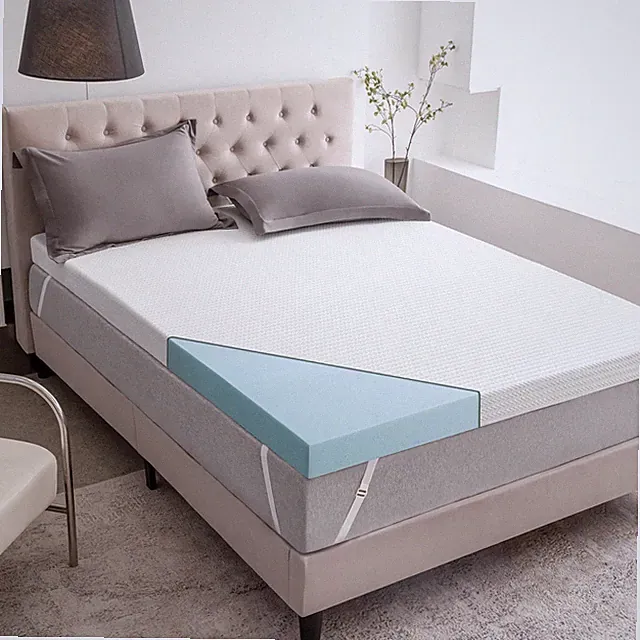 2 Inch Gel Memory Foam Mattress Topper Full Size, Cooling Bed Topper with Rem...