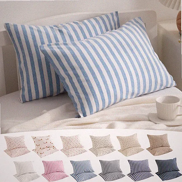 2 Pieces 100% Cotton Toddler Pillowcases, 13 x 18 In, 13 Patterns Available