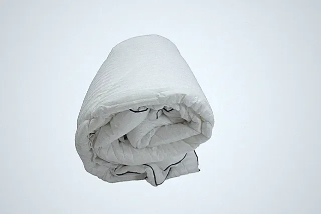 Bedlore Queen Pillow Top Mattress Topper White 60x80 Hypoallergenic Polyester
