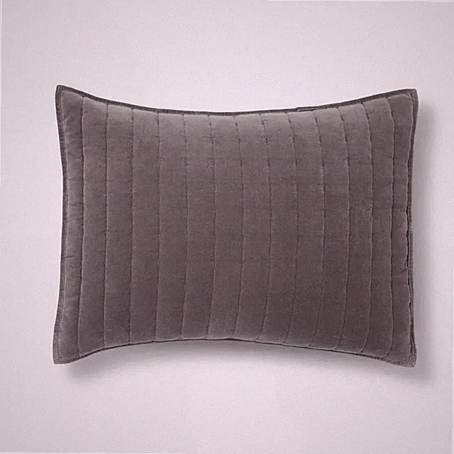 Channel Stitch Velvet Quilt Sham - Threshold