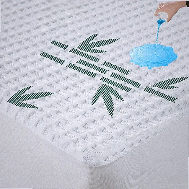 Full Size Mattress Protector, Breathable Viscose Waterproof Mattress Pad Cove...