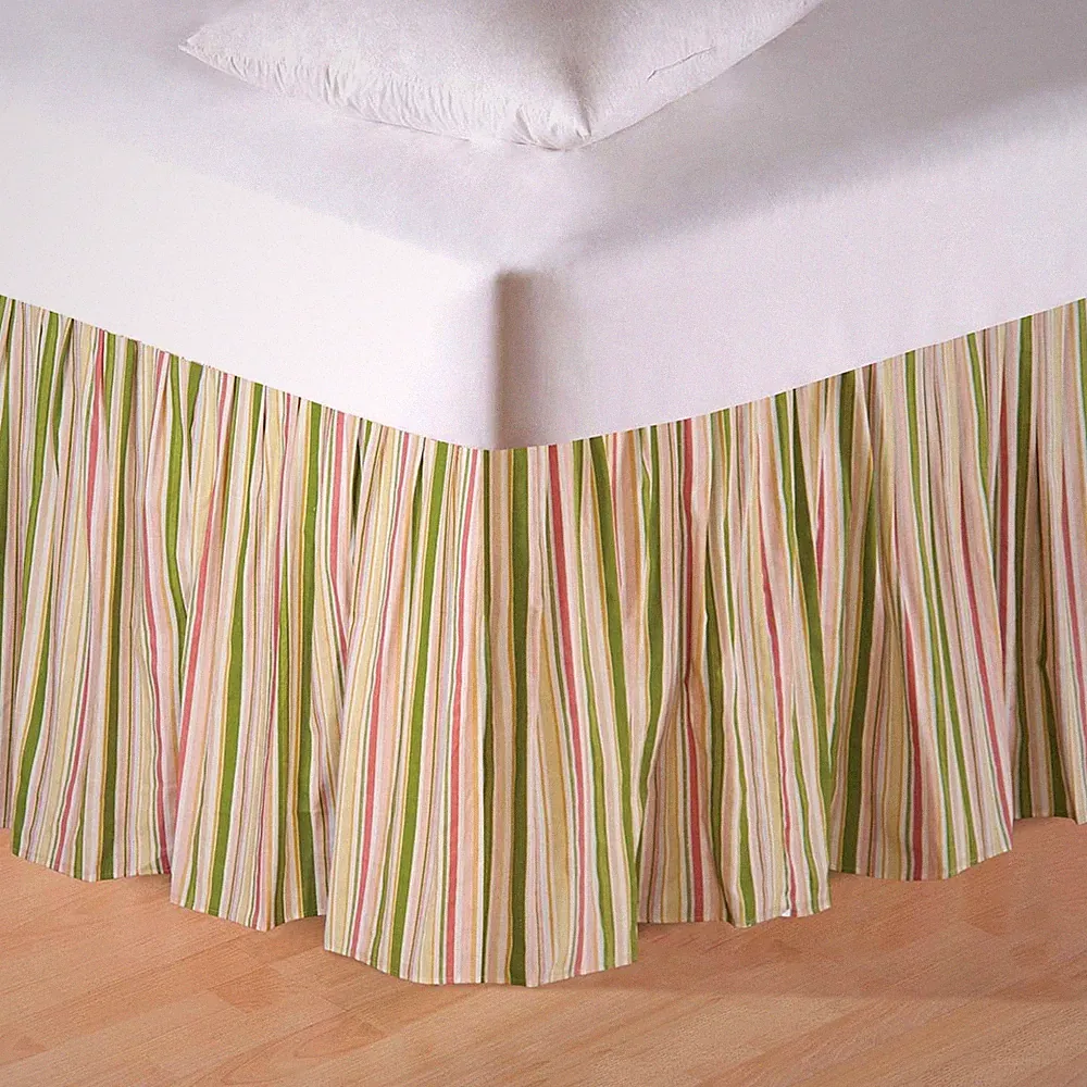Pink Brianna Bed Skirt