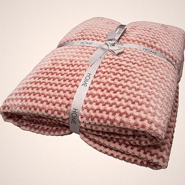 Stripes Fleece Soft Cozy Throw Blanket Lightweight Fuzzy Warm 60x80 Inch