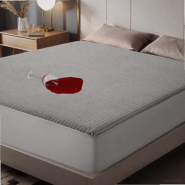 TASTELIFE Waterproof Mattress Protector Queen Size, Premium Breathable Bed Co...